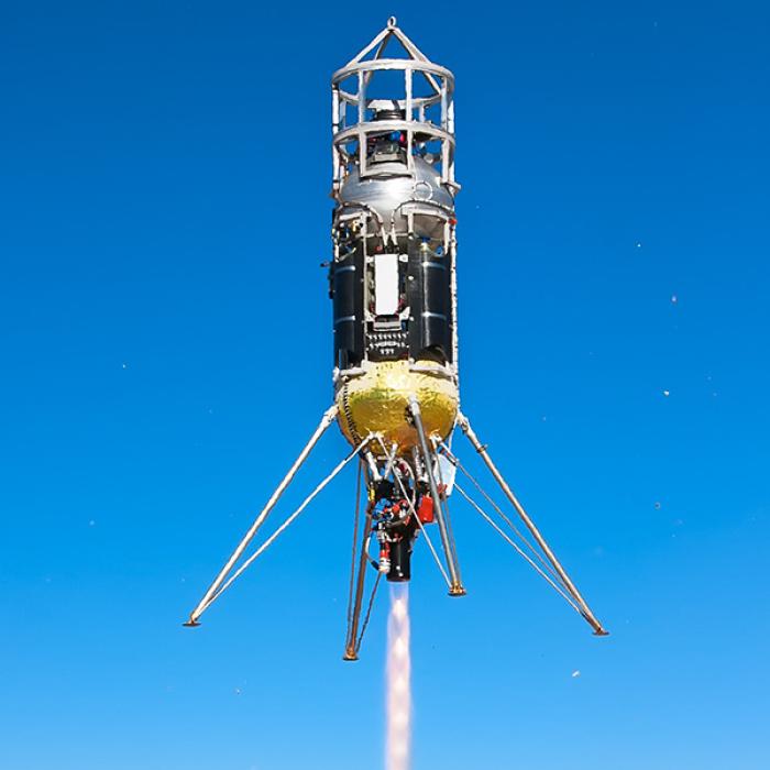 Masten's Xodiac test rocket
