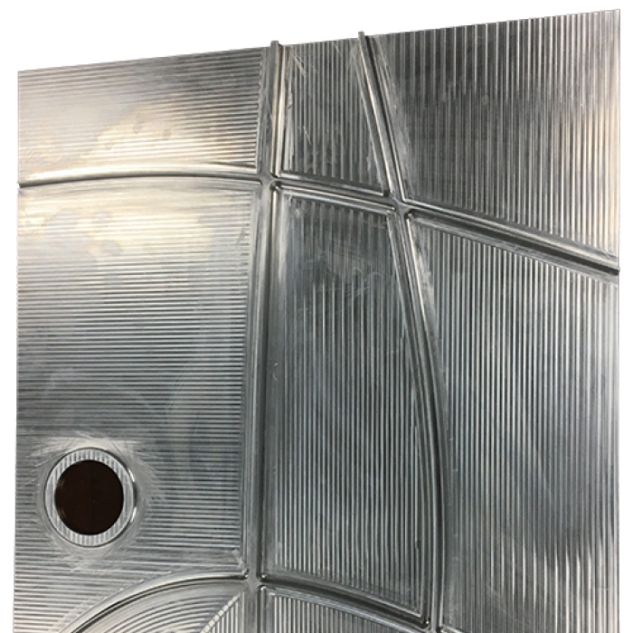 Panel with an array of stiffeners was created with the help of additive friction stir deposition