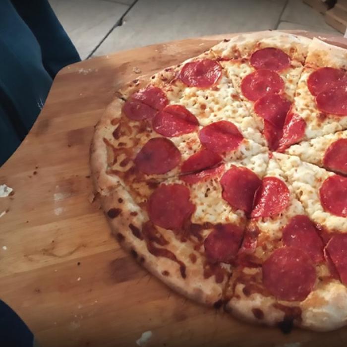 One of BeeHex founder Anjan Contractor’s first forays into 3D printing food began with customized pizzas built from dough, sauce, cheese, and toppings applied layer by layer. He credits NASA SBIR funding to explore printing basic foods from powdered nutrients, oil, and other liquids for the knowledge and technology that made his 3D-printed pizzas possible. Pepperoni pizza