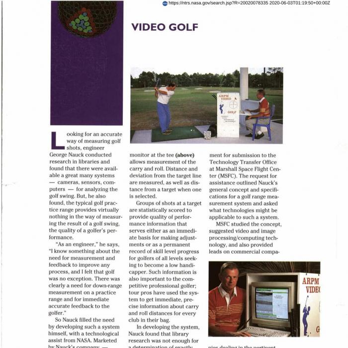 Video Golf