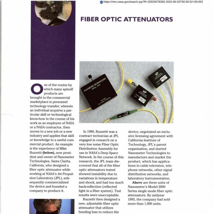 Fiber Optic Attenuators