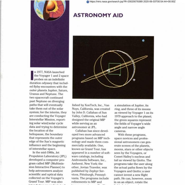 Astronomy Aid