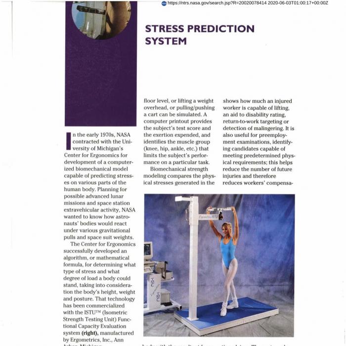 Stress Prediction System