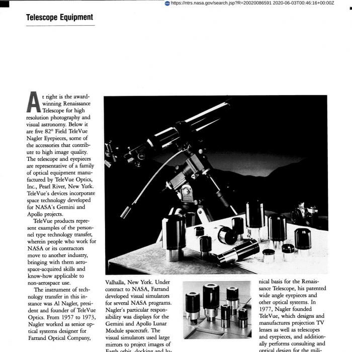 Telescope Equipment