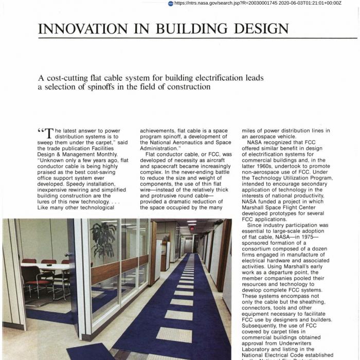 Innovation in Building Design