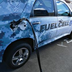 Fuel cell car charging