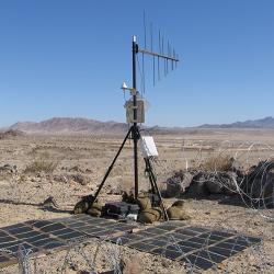 Soneticom’s Lynx Location System in a desert setting