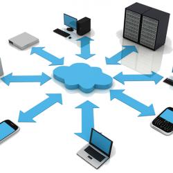 Cloud computing graphic