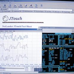 JTouch provides continuous perfect information by graphing any number of measurements to aid visual interpretation of numerical data.
