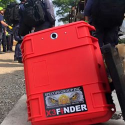 During the DHS Shaken Fury exercise in 2019, rescue teams from several countries tested X3 FINDER for use in finding people trapped after several disasters, such as floods and earthquakes