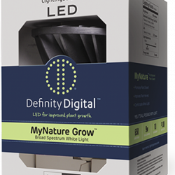 LED light bulb designed to improve plant growth