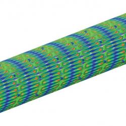 An Abaqus model of a superelastic nitinol stent