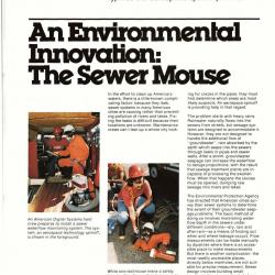 An Environmental Innovation: The Sewer